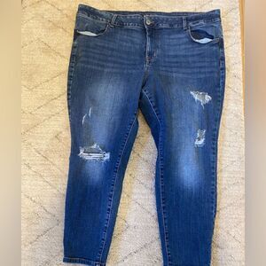 Maurice’s Distressed Jeans Size 24W Short